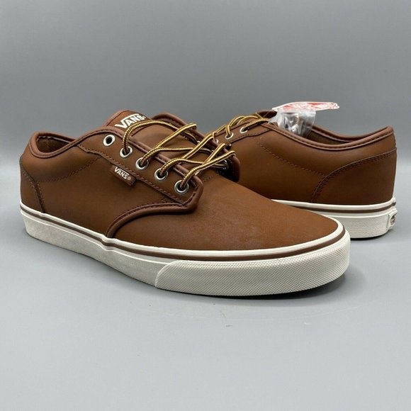 vans atwood leather brown